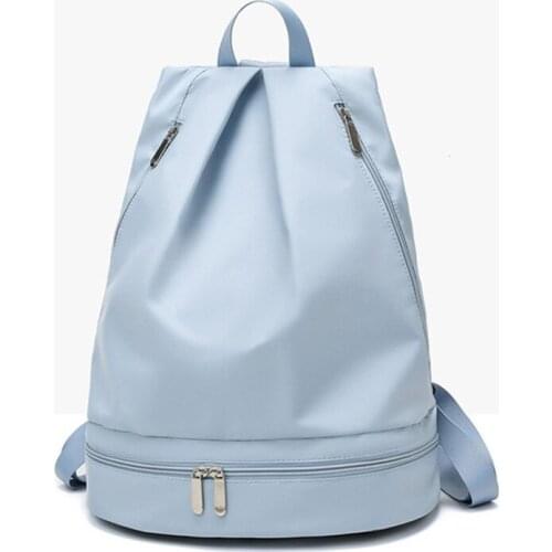 2021 Sport Bag Womens Waterproof Backpack Shoulder Bag Man Dry Wet Separation Swimming Accessories Duffle Bag Female Blosa