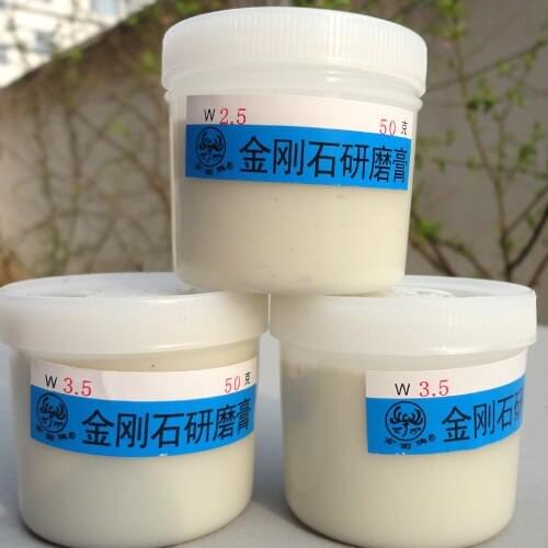 10 bottle 50g/bottle Diamond grinding paste polishing paste W0.5-W40 abrasive paste