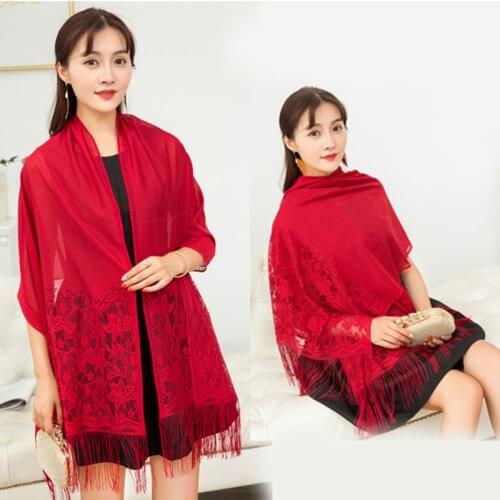 White Red Black Shrugs For Lace Bolero Women Wedding Shawl Party Evening Dresses Cape Mariage Femme Wrap Scarf Bolero Novia