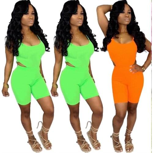 Beyonce Jazz Dancing Jumsuit Nightclub Fluorescent Green Swimsuit For Women Summer Clothes Pole Dance Outfit Sexy Bodysuit 607