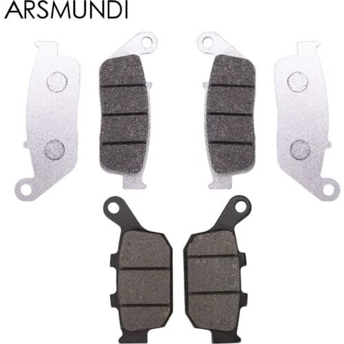 CVK 1Set High Quality Brake Pads Disks Shoes Front And Rear FOR Honda CB400 92-98 CB-1 1992 1993 1994 1995 1996 1997 1998