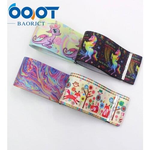 I-19812-1905,1-1/2'' 38mm cartoon Printed grosgrain ribbon,10yrds DIY Hair Bow Wedding Festival Home Party Birthday Decorations
