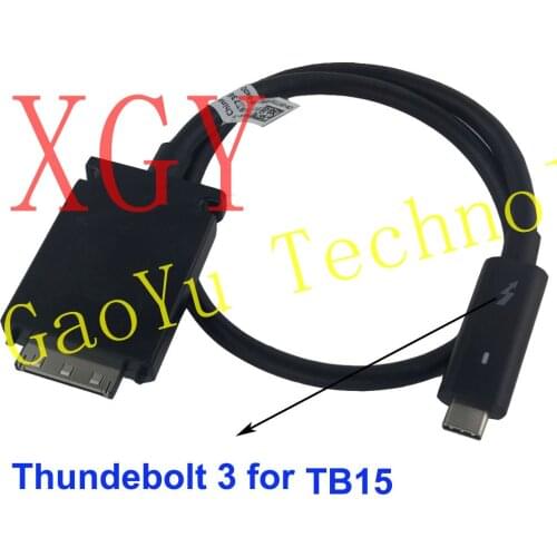 DIY Replacement Cable For Dell Dock TB15 TB16 K16A Cable 5T73G 05T73G Change USB-C Thunderbolt 3 Cable