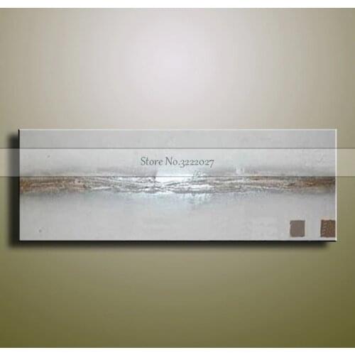 Large Size 100% Handpainted Black and White Morden Oil Painting Fashion Style Canvas Wall Art Wall Pictures For Home Decoration