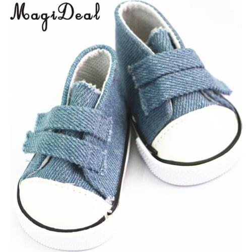Fashion 18'' Doll Sneaker Flats Shoes for Doll Dolls Shoes Clothes Accessory