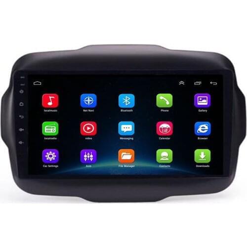 10.1" IPS Car Radio Android Central Multimedia For Jeep Renegade 2016 2017 18-20 Stereo Avto No 2din Navi Navigation GPS Player