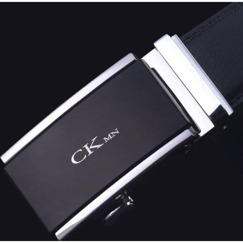 CKMN Brand Genuine Leather Mens Belt Mens Automatic Luxury Belt For Men Fashion Designer Belt Mens High Quality Belt Men