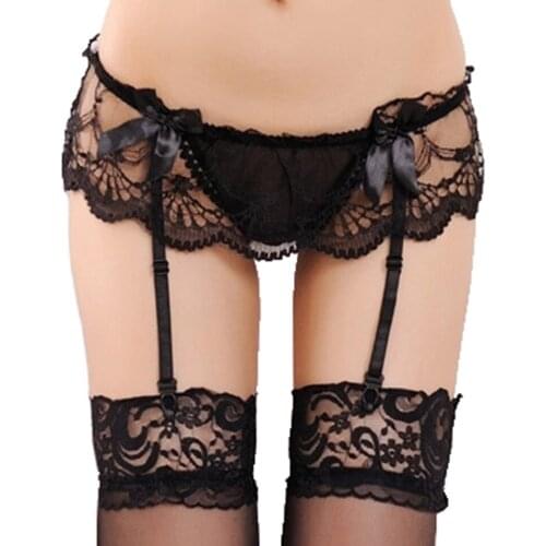 Floral Lace Suspenders Women Sexy Garter Belt Suspender Belts for Women Girls Suspender Belt