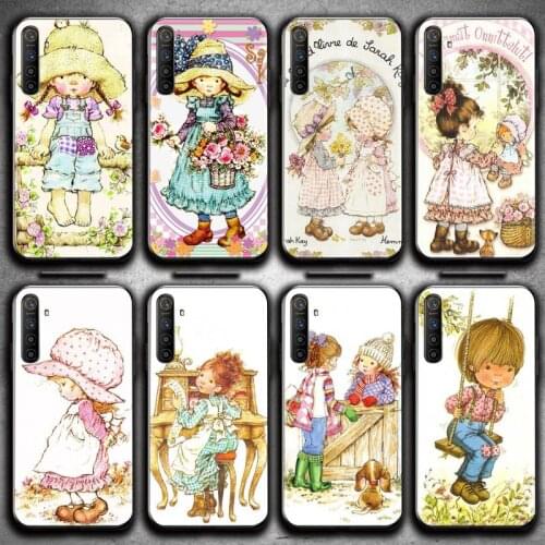 Lovely Cartoon Sarah Kay Phone Case For OPPO Realme 6 Pro C3 5 Pro C2 RENO2-Z A11X XT