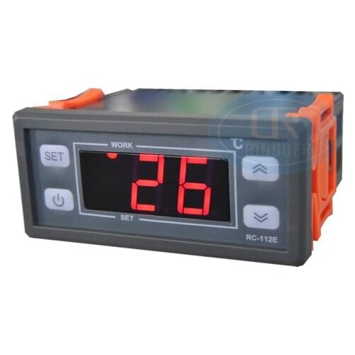 RINGDER RC-112E 110V10A -40~99C Cool Heat ON/OFF Relay Switch Universal Digital Temperature Controller Regulator Thermostat