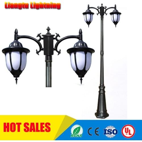 Garden pole lamp led road lighting villa courtyard aluminum light fitting waterproof 220v/110v street lamp street lamp pole