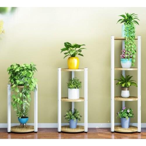 Flower rack multi-layer interior decoration province space balcony flower rack tieyi multi-layer living room indoor flowerpot sh