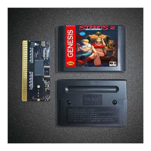 Streets of Rage 2 Hack 23 People - 16 Bit MD Game Card for Sega Megadrive Genesis Video Game Console Cartridge