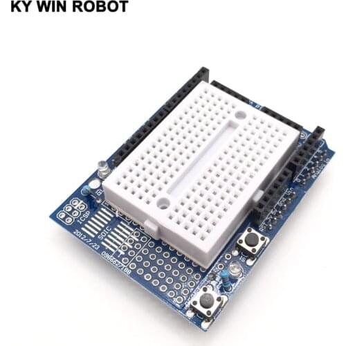 Smart Electronics UNO Proto Shield prototype expansion board with SYB-170 mini breadboard based For UNO ProtoShield DIY