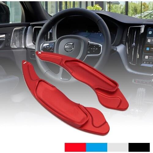 Car Steering Wheel Paddle Extend DSG Direct Shift Paddle Cover For Volvo XC90 XC60 V40 V60 S60L