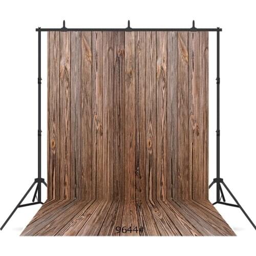 Pattern Wooden Board Floor Vinyl Printed Photography Backdrops for Studio Portrait Child Baby Shower Photo Studio Photocall