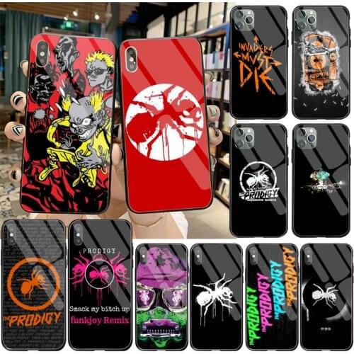 YJZFDYRM Prodigy Rotting Luxury Unique Phone Cover Tempered Glass For iPhone 11 Pro XR XS MAX 8 X 7 6S 6 Plus SE 2020 case