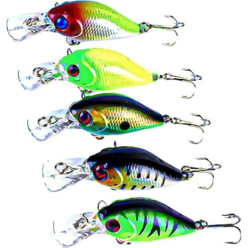 5Pcs Fishing Bait Bionic Attractive Wear Resistant Sharp Hard Lure Hook Jig with Case for Seafishing Outdoor Fishing Accessories