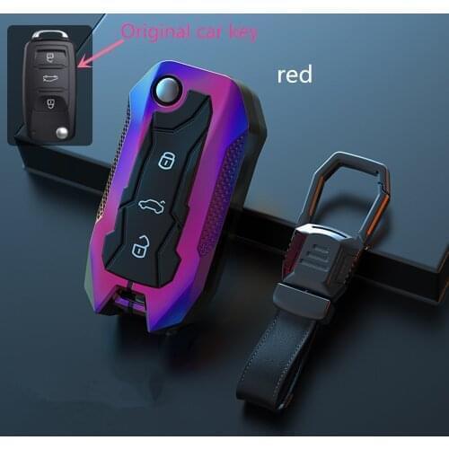 Car Key Case Shell Cover Protection For VW Volkwagen Polo Bora Tiguan Passat Golf 6 Lavida Scirocco Auto Accessories