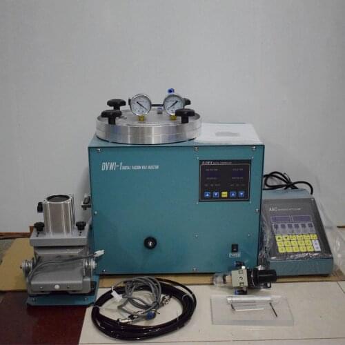 3.5kg Capacity Digital Jewelry Wax Injector with Advanced Auto Clamp & Controller & 1L Vacuum Pump