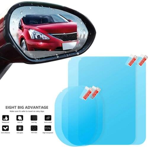 Set Rainproof film Side Window 2pcs Auto Car Protective Anti Fog Glass