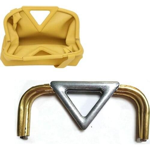 New Cooper Rectangle Metal Purse Frame Women Handle Clutch Bag Accessories DIY HandBag Frame Part Accessories