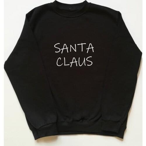 Skuggnas New Arrival Santa claus Sweatshirt Santa Claus Christmas Long Sleeved Fashion Jumper Christmas gift Drop shipping