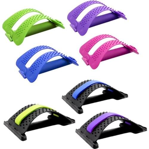 Stretch Equipment Back Massager Magic Stretcher Fitness Lumbar Support Relaxation Mate Spinal Pain Relieve Spine Corrector