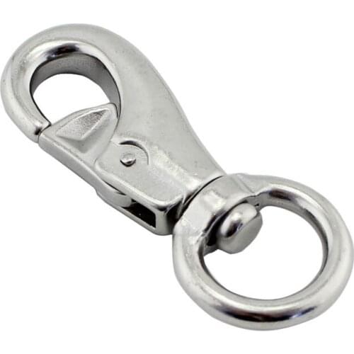 25mm,10pieces per lot Hanging/Hammock Chair Swivel Hook-Stainless Steel,550 LB Weight Capacity,Rust proof ,bull snap