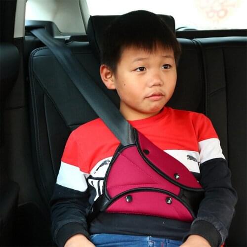 Car Seat Belt Plug Triangle Sturdy Adjustable Safety Seat Belt Pad Cover Suit for Baby Children Protection Safety Belt