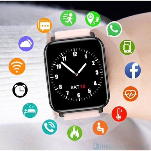 Top Smart Band Women Men Smart Bracelet Fitness Tracker For Android IOS Smartband Fashion Full Touch Wristband Smart Wrist Band