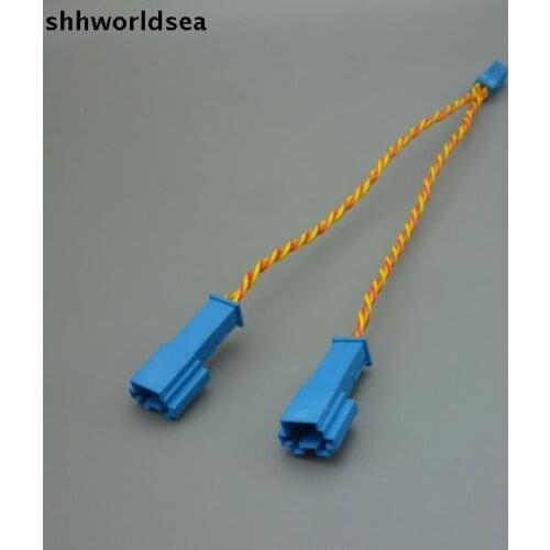 Worldgolden 1/2/5/10pcs Auto Speaker /stereo plug,for car horn Harness with wire cable for BMW X1,X3,X5 car ec