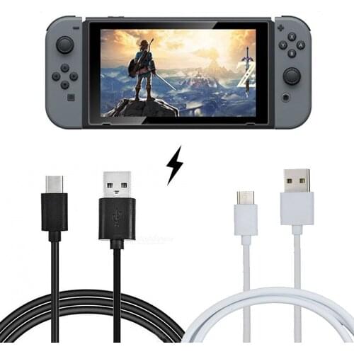1M USB Type C Cable AC Adapter Power Supply Charger Charging Power Cable Cord For Nintend Switch