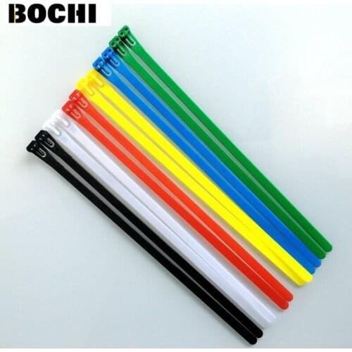 100pcs 8*150-400mm xintylink releasable Nylon Cable ties Network Plastic Cable Wire Organiser reusable Zip Tie Cord Strap
