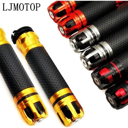 7/8'' 22MM Motorcycle handle grips Motorbike handlebar ends For Suzuki DR250 DJEBEL For Yamaha XMAX125 XMAX250 XMAX400