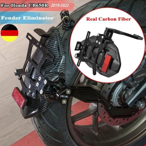 CB650R Accessories Moto Rear Mudguard Fender Eliminator Tail Tidy License Plate Holder LED Light for Honda CB 650R 2019-2021 New