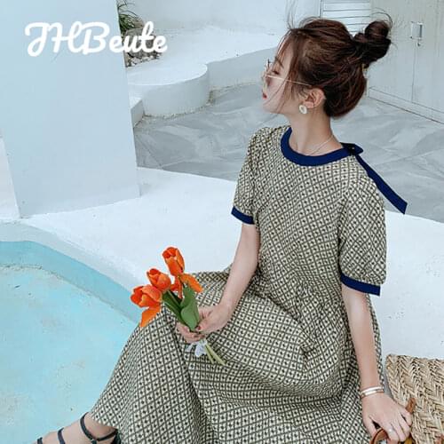 Модные платья в клетку JHBeute China At AliExpress