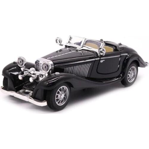 1:28 metal alloy die casting 500K classic pull back 1936 car model vehicle model adult child gift collection family display