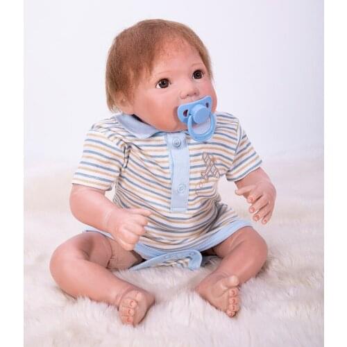 50-55cm reborn baby dolls soft real gentle touch lovely premie baby doll realistic bebe reborn liflike pupular Christmas Gift