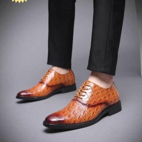 Ligentleman Luxurious Italian Genuine Leather Men Blue Black Wedding Oxford Shoes Lace-Up Office Business Suit Mens Dress Shoe