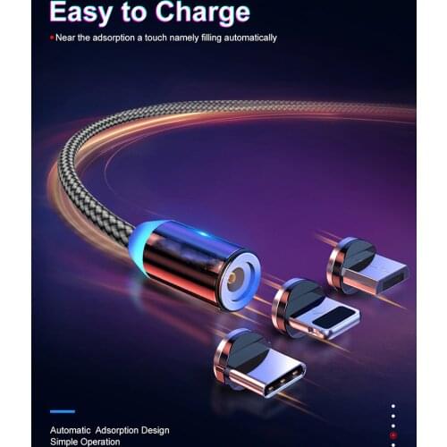 Magnetic Charger Cable Fast Charging Micro USB Cable For Fly Life Ace Life Compact 4G Jet Mega Play Photo Pro Power Plus 3 5S