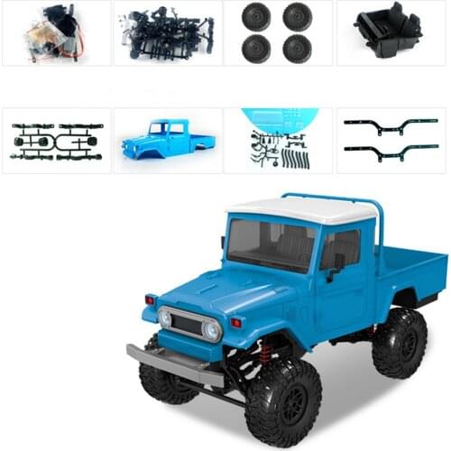 MN45 KIT 1/12 2.4G 4WD RC Car without ESC Battery Transmitter Receiver Vehicle MN Model Kids Toy