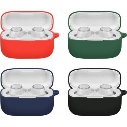 Washable Silicone Protective Cover Shell Anti-fall Earphone Case for -JBL LIVE 300TWS Wireless Bluetooth-compatible Earphones