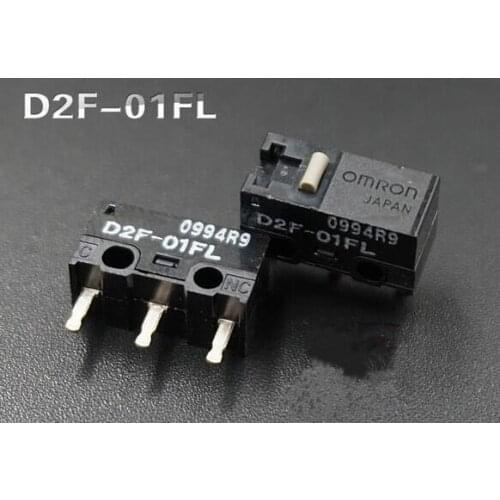 NEW switch D2F-01FL D2F01FL D2F-01 mouse micro switch DIP3 20PCS/LOT