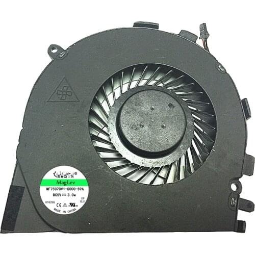 New cpu fan for HP ENVY M7-N M7-N101DX cpu DC28000G4F0 DC28000G4S0 DFS661605PQ0T FGDU 813798-001 MF75120V1-C270-S9A