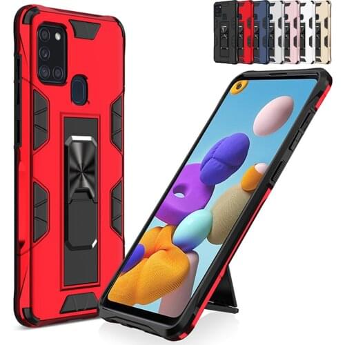 Luxury Armor Case For Samsung Galaxy A21S A31 A51 A71 A10 A20 A70 E A50 S A30 A40 A80 A41 A81 A91 M10 M20 M21 M31 A21s Funda