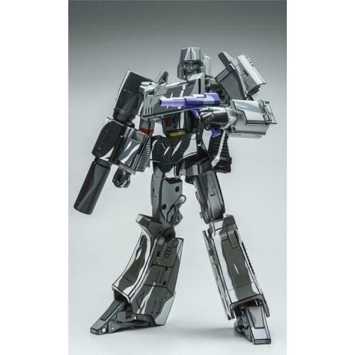 Brand New Transformation Toy Megatran Decepticon Mp36 Silver Animation Version Figure