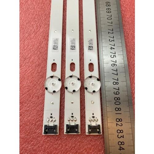 LED strip(3)for LG 43UJ631V 43uk6090 43UK6200 43UK6300PLB 43UJ6050 43UJ6300 43LJ614V 43LJ5500 43LJ510V 43LJ541V 43LJ594V