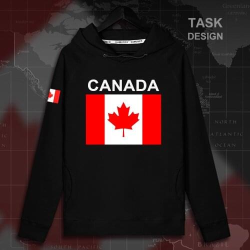 Canada Canadians CA CAN mens hoodie pullovers hoodies men sweatshirt thin new streetwear clothing hip hop tracksuit nation flag