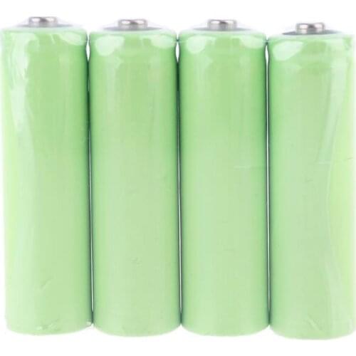 Universal 4Pcs No Power AA Dummy Fake Battery Setup Shell Placeholder Cylinder Conductor for Lithium iron phosphate battery